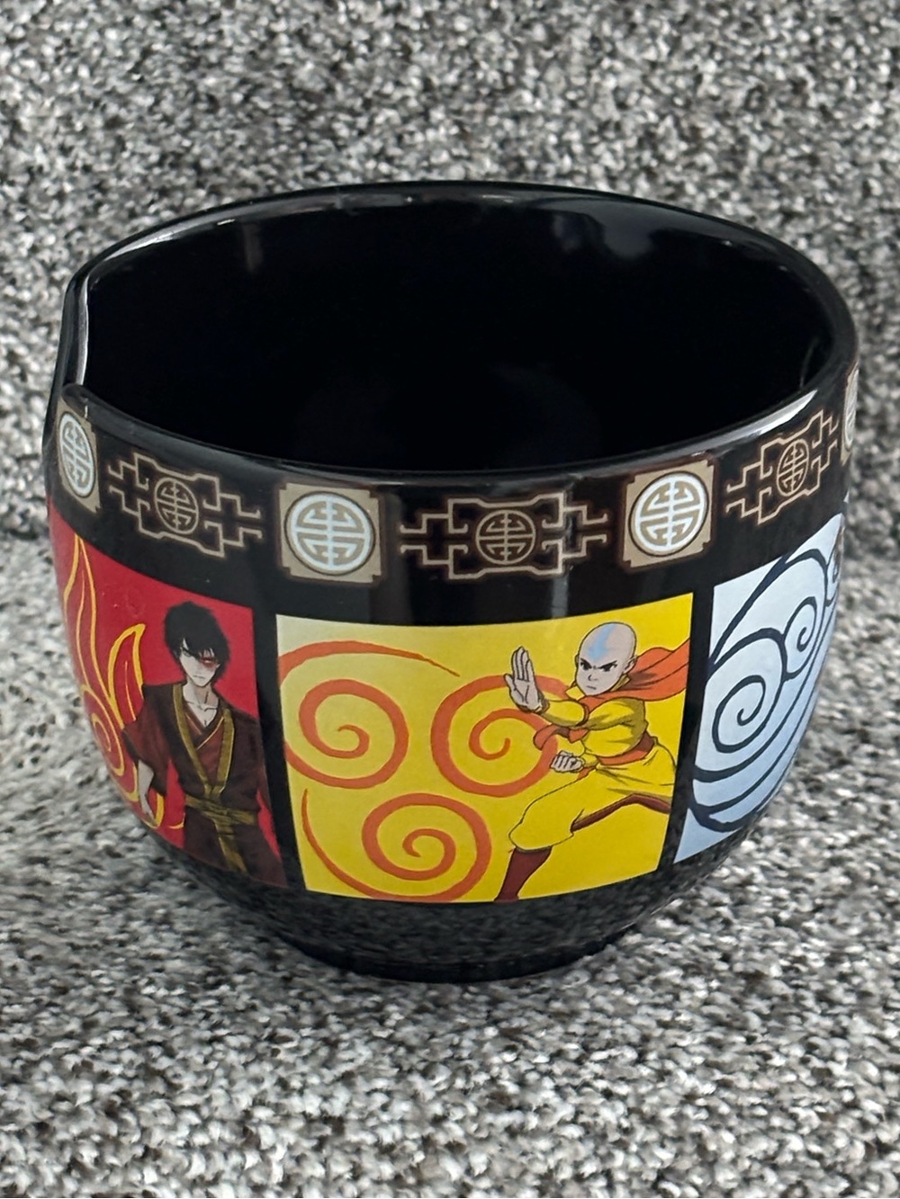 Excellent Condition, Avatar: The Last Airbender Ceramic Ramen Noodle Bowl. 2022